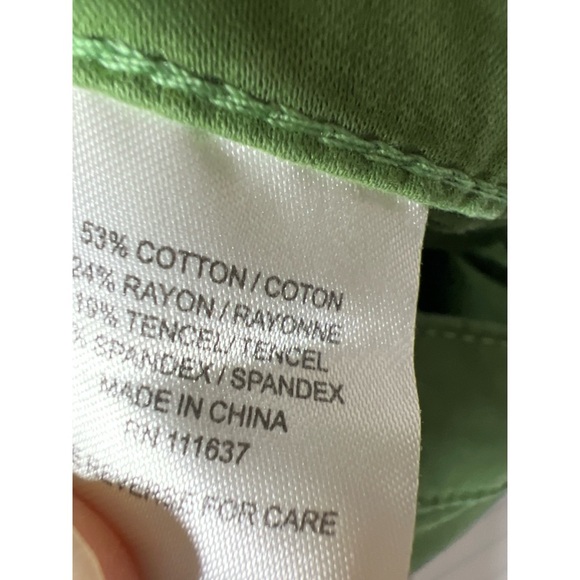 Meritage Green Pants - Picture 3 of 4